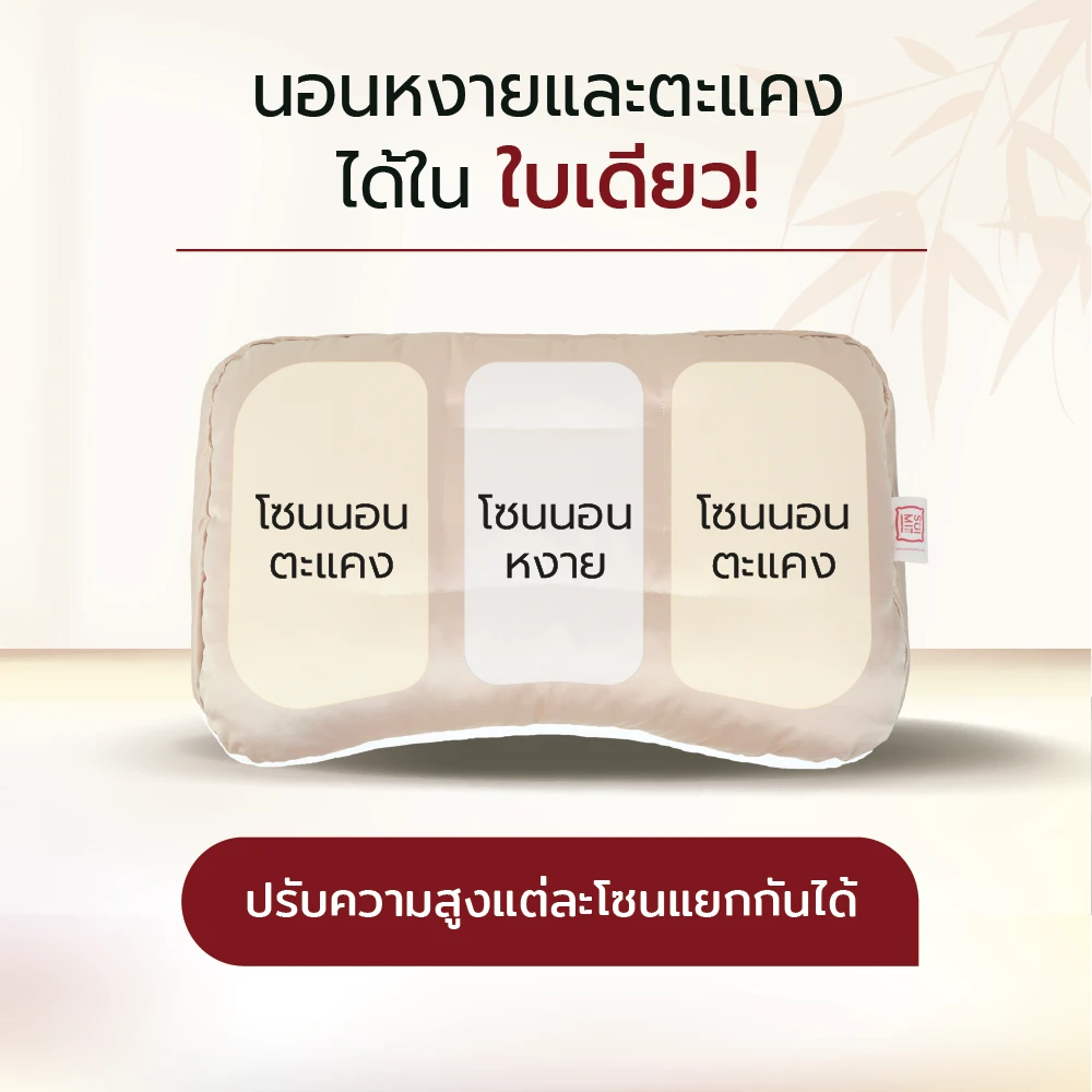 นอนหงายและตะแคงได้